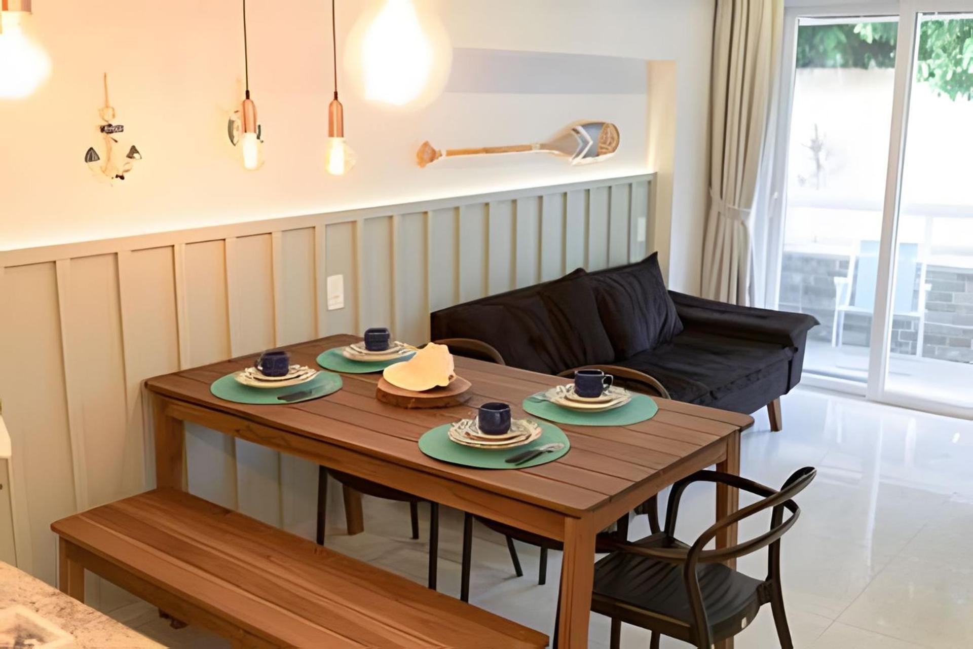 Apartamento Com 2 Quartos A 50 Metros Da Praia Pôrto das Galinhas Exteriör bild